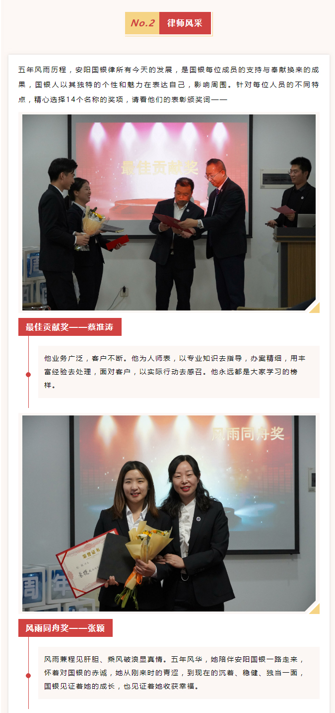 风雨五载忆相遇，初心如磐展未来——河南国银（安阳）律师事务所成立五周年庆典_02